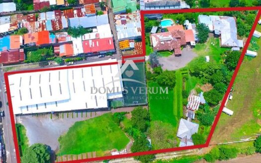 Se vende terreno industrial con bodega en San Joaquin de Flores en Heredia