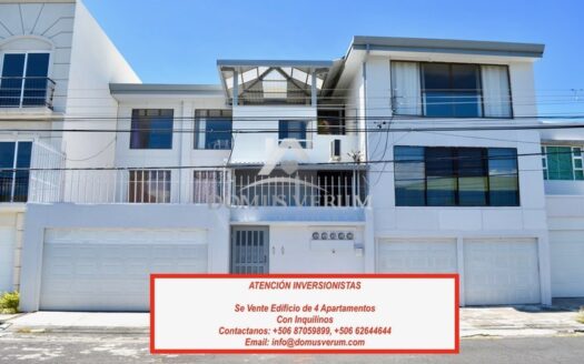 Edificio en Venta con 4 Apartamentos en Rohrmoser, San José