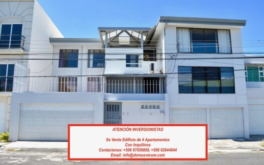 Edificio en Venta con 4 Apartamentos en Rohrmoser, San José